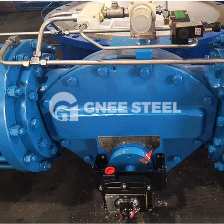 actuator operated ball valve