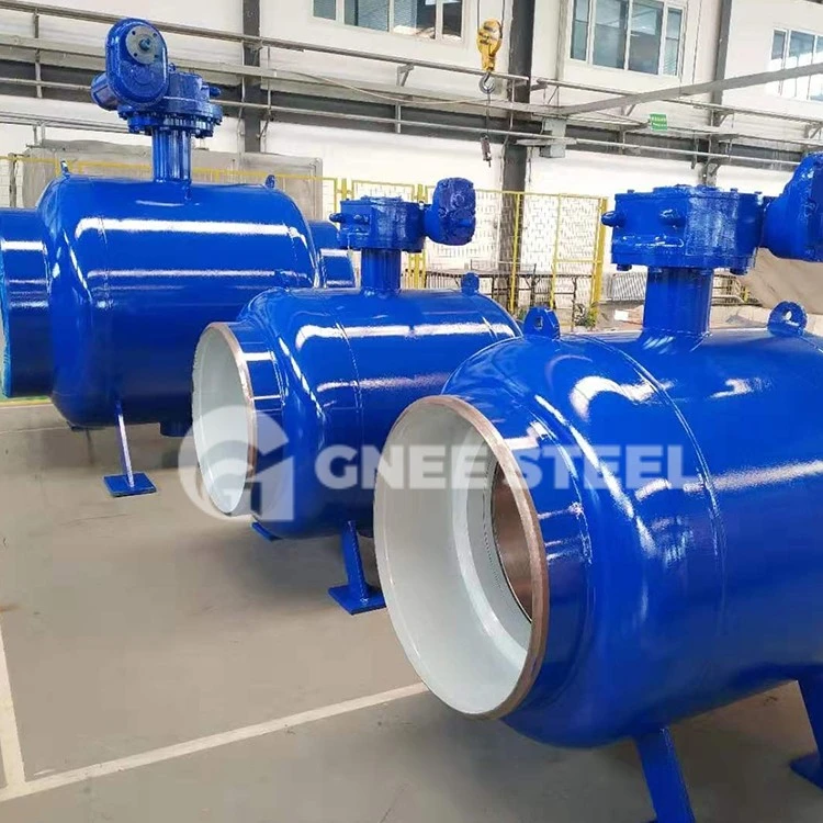 API 6D Trunnion Mounted Ball Valves