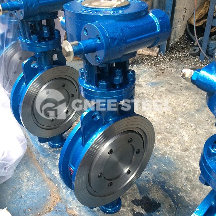 Cast Steel Wafer Type Butterfly Valve