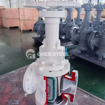 through conduit expanding gate valve through conduit expanding gate valve