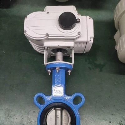 Electric soft seal butterfly valve Electric soft seal butterfly valve