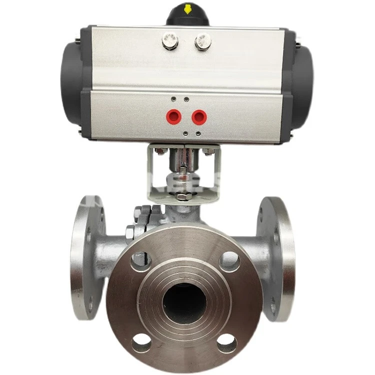 L Type Three Way Ball Valve