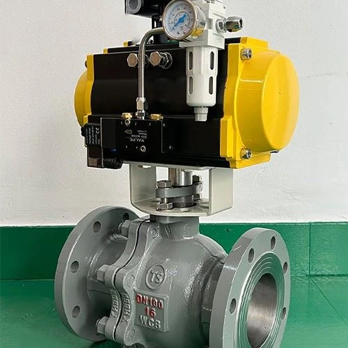 Pneumatic Actuated Flanged Ball Valve suppliers