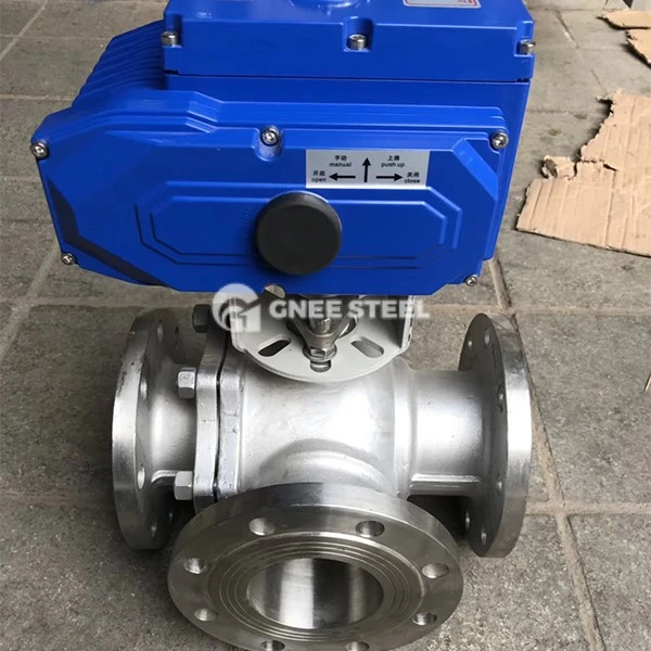 Motorized 3-Way Ball Valves Motorized 3-Way Ball Valves
