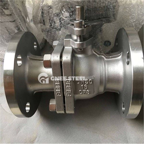 SS Flanged Ball Valve