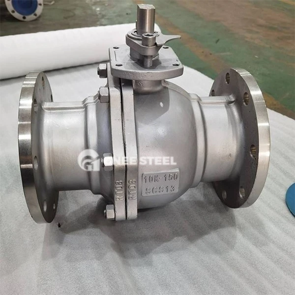SS Flanged Ball Valve