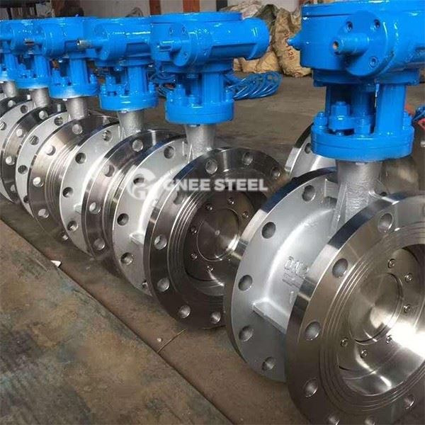 Stainless Steel Triple Offset Butterfly Valves
