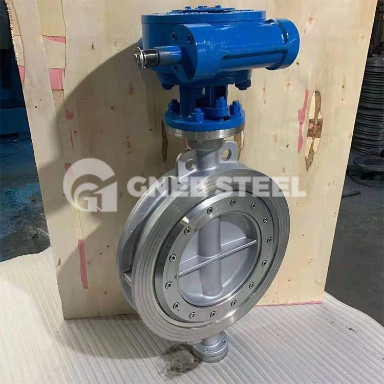 Triple Offset Wafer Style Butterfly Valve